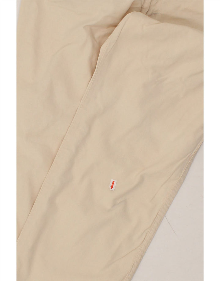 WAMPUM Womens Straight Casual Trousers W32 L26 Beige Vintage Wampum and Second-Hand Wampum from Messina Hembry 