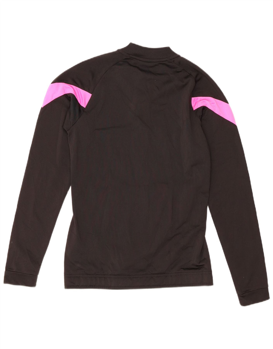 Casaco de treino feminino Puma 15-16 anos preto colorblock poliéster