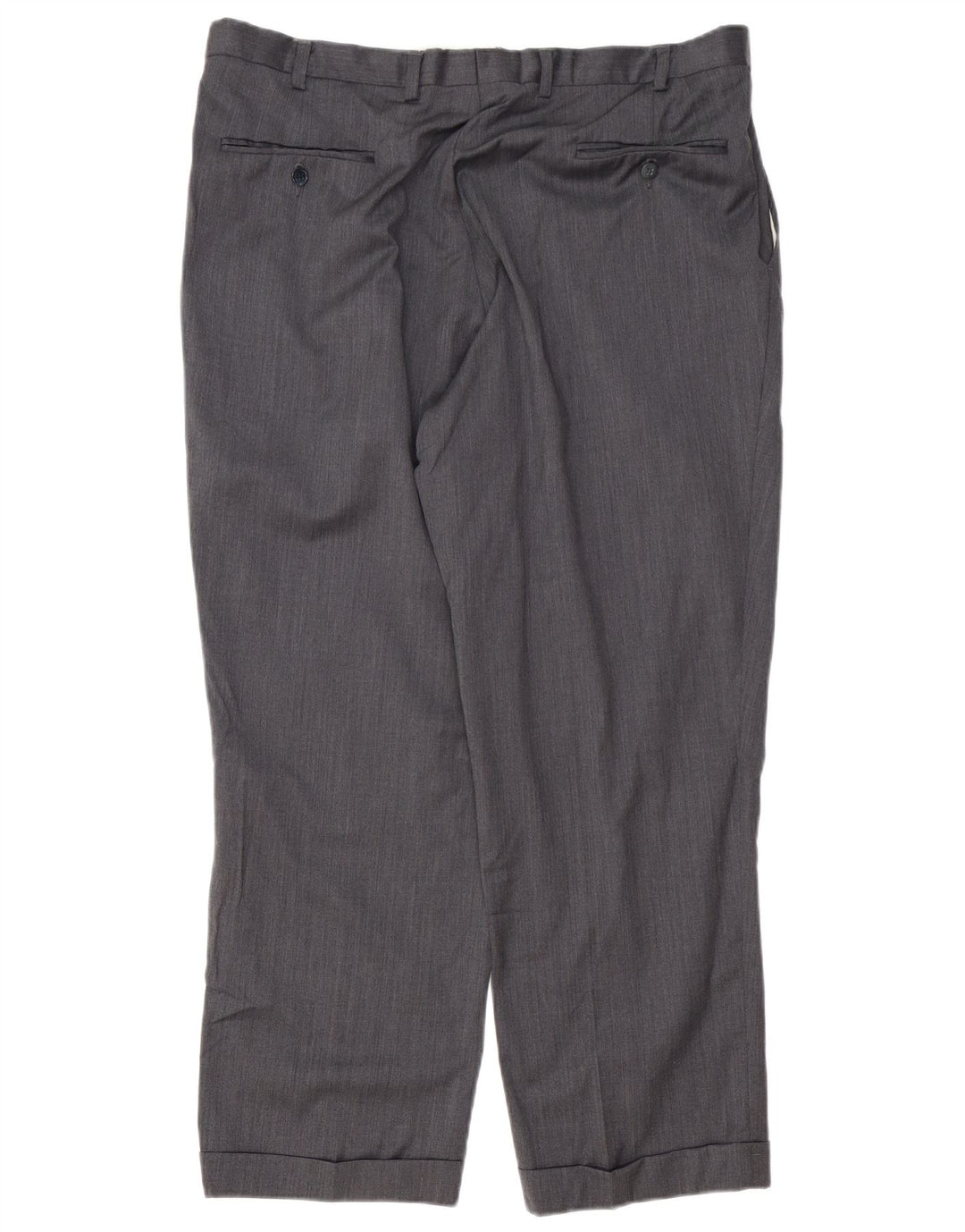 Calça masculina IZOD Pegged Suit W38 L29 Lã Cinza