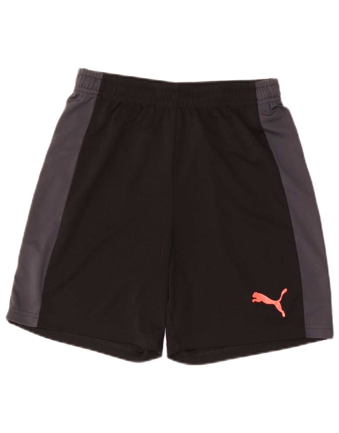 Shorts esportivos masculinos Puma XS preto colorblock poliéster