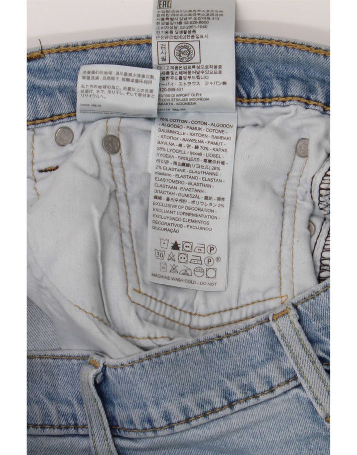 Levi's Masculino 514 Straight Jeans W38 L32 Azul Algodão
