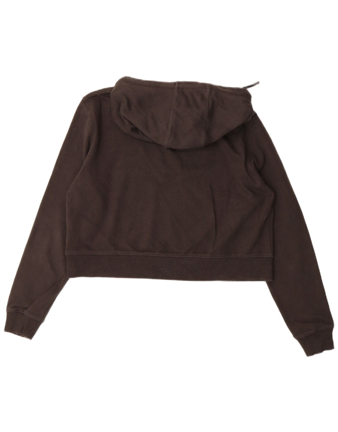 KANGOL Suéter feminino com capuz e corte UK 14 grande algodão preto