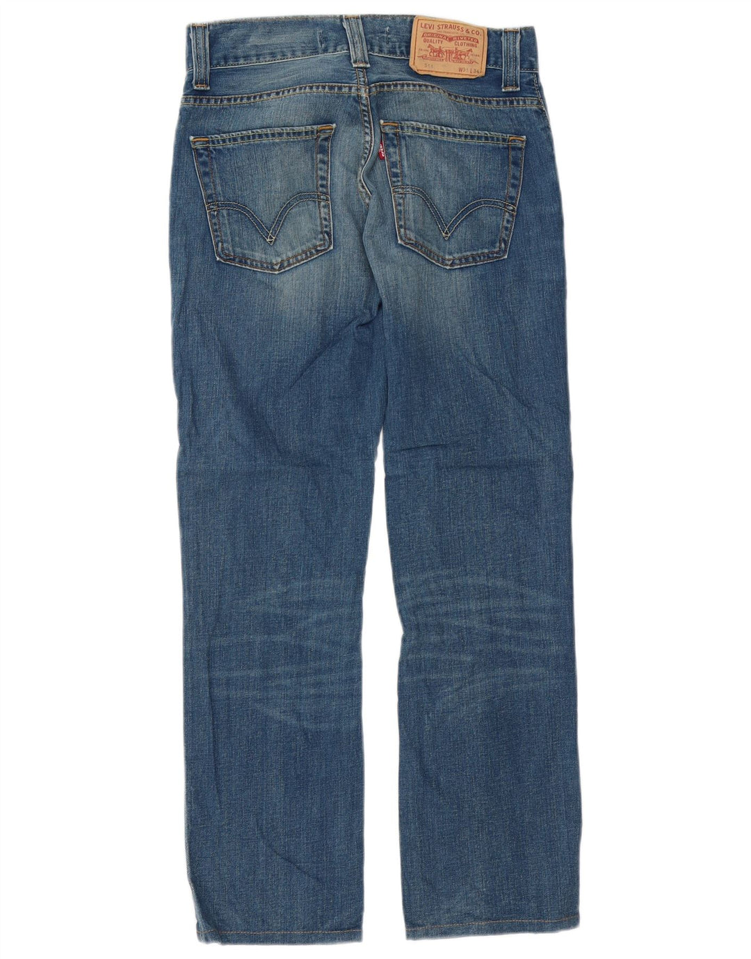 Jeans Levis 511 Slim Feminino W31 L30 Azul