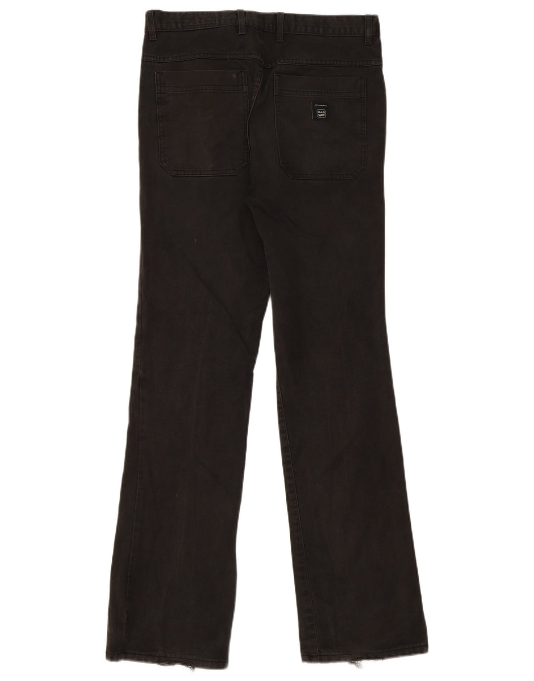 Calça casual masculina Gas Bootcut W31 L32 preta