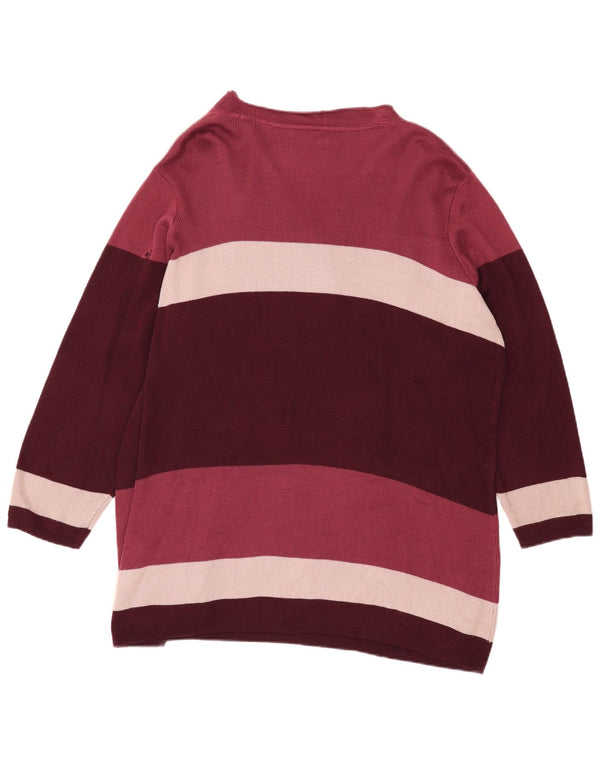 Suéter cardigã feminino Longline Marks & Spencer Reino Unido 18 XL multicolorido