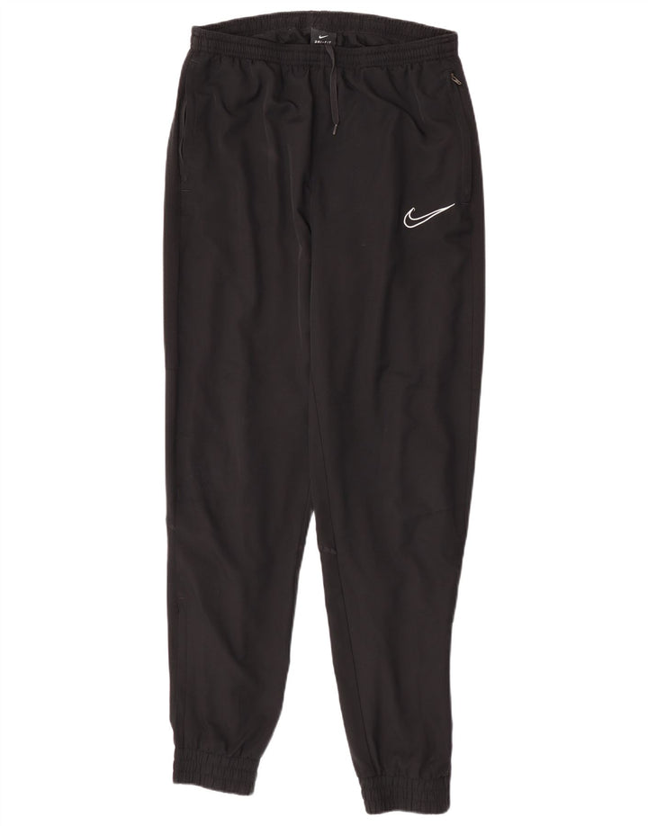 Nike Mens Dri Fit Calças de treino Joggers Médio Preto Poliéster