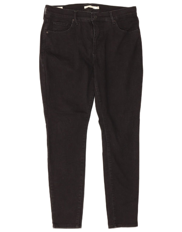 Calça jeans masculina Levi's 311 Shaping Skinny US 16 2XL W34 L29 algodão preto