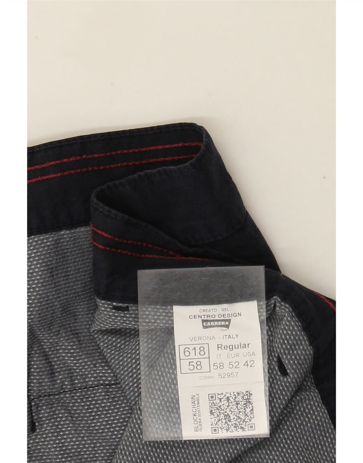 Carrera Mens 618 Cargo Shorts W42 2XL Algodão Azul Marinho