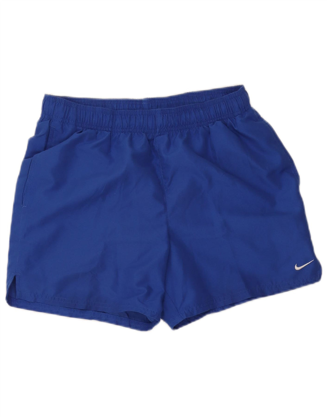 Shorts esportivos masculinos Nike médio azul
