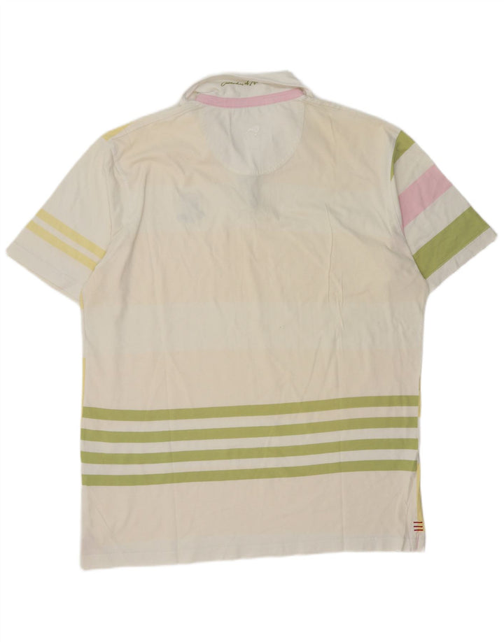 Camisa polo masculina de rugby Canterbury 2XL listrada multicolorida