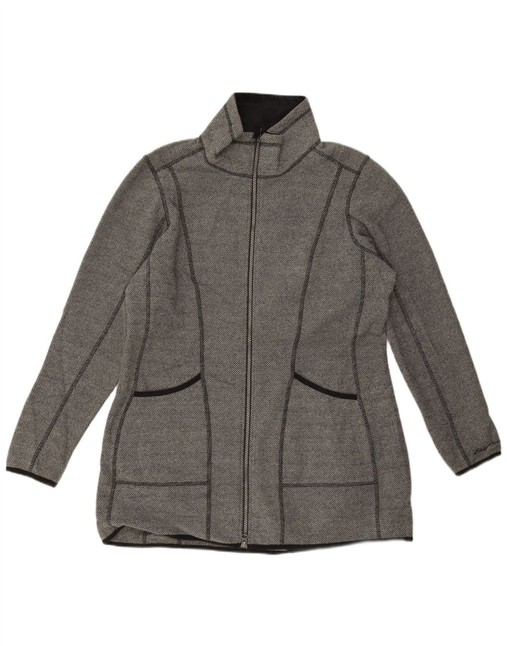 Eddie Bauer Jaqueta feminina de treino UK 18 XL cinza poliéster