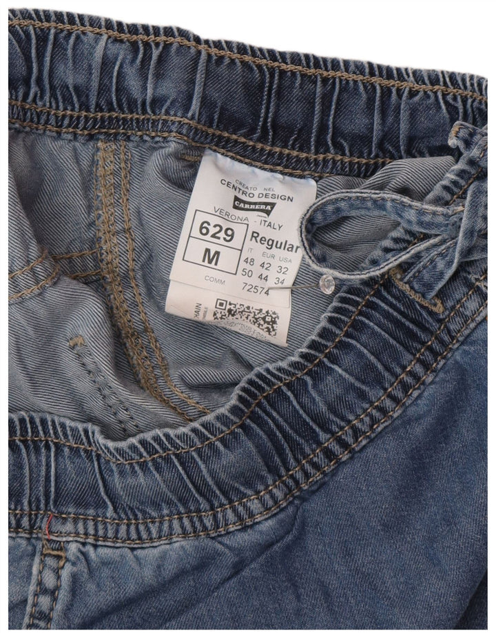 Carrera Masculino 629 Cargo Denim Shorts IT 48 Médio W32 Azul Algodão