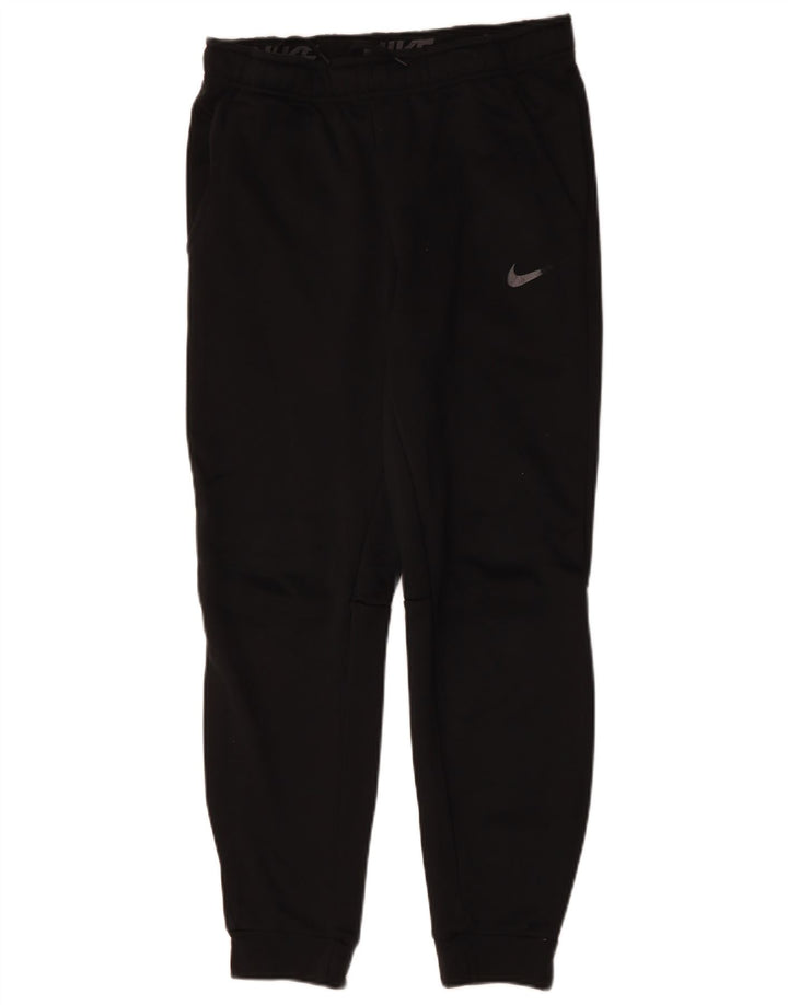 NIKE Mens Dri Fit Calças de treino Joggers Médio Preto Poliéster