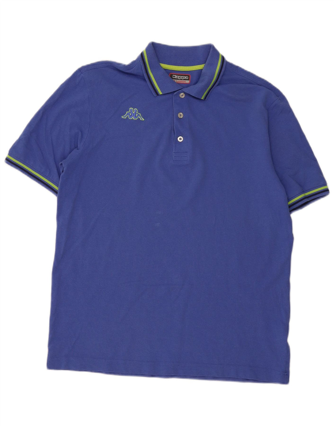 Camisa polo masculina Kappa XL algodão azul