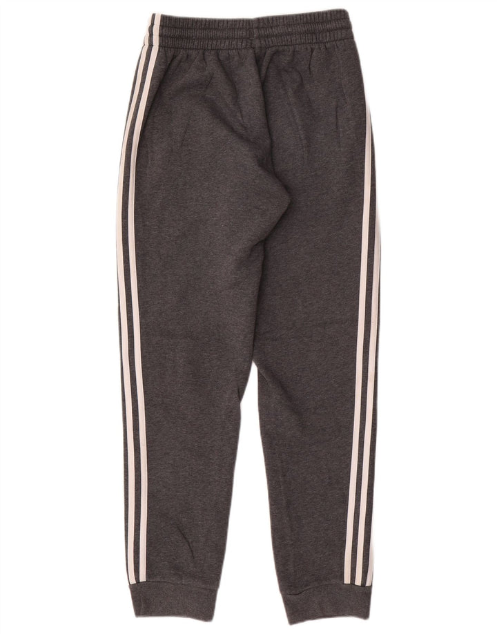 Calça de treino masculina ADIDAS joggers pequeno algodão cinza