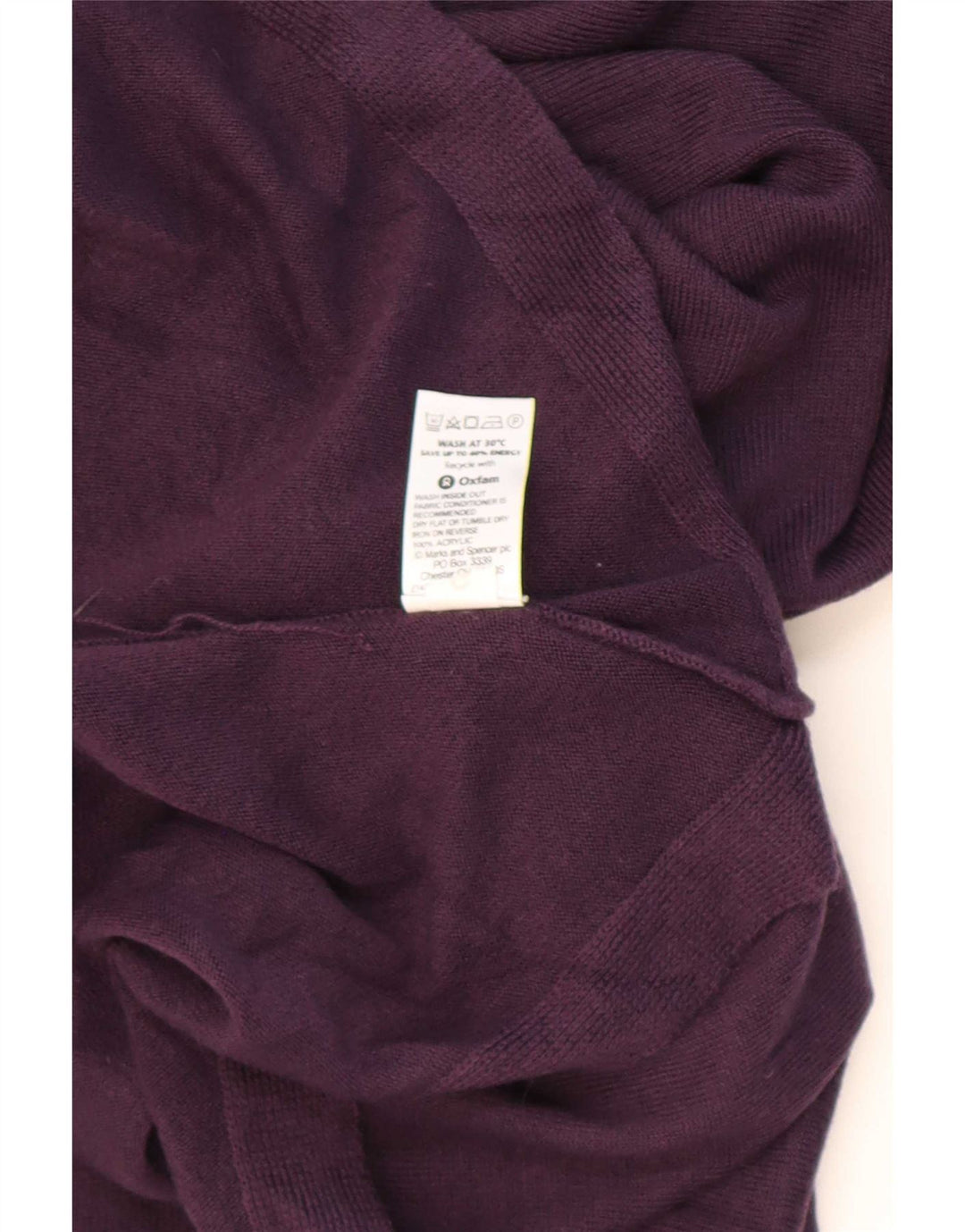 Túnica feminina Marks & Spencer Reino Unido 14 grande acrílico marrom