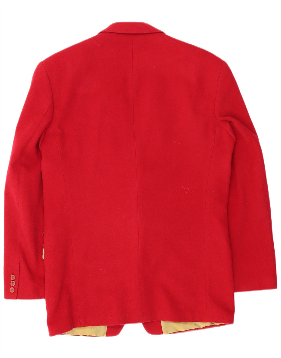 Jaqueta Blazer Avanti Masculina com 2 Botões Reino Unido 38 Lã Vermelha Média