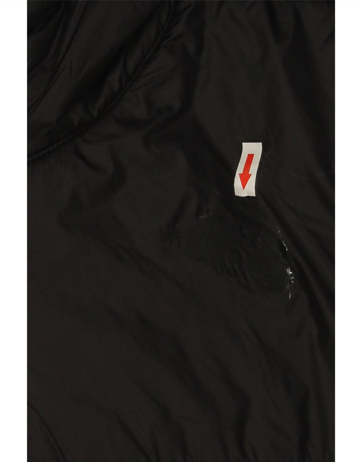 Jaqueta acolchoada com capuz masculina Puma UK 40 poliéster cinza grande