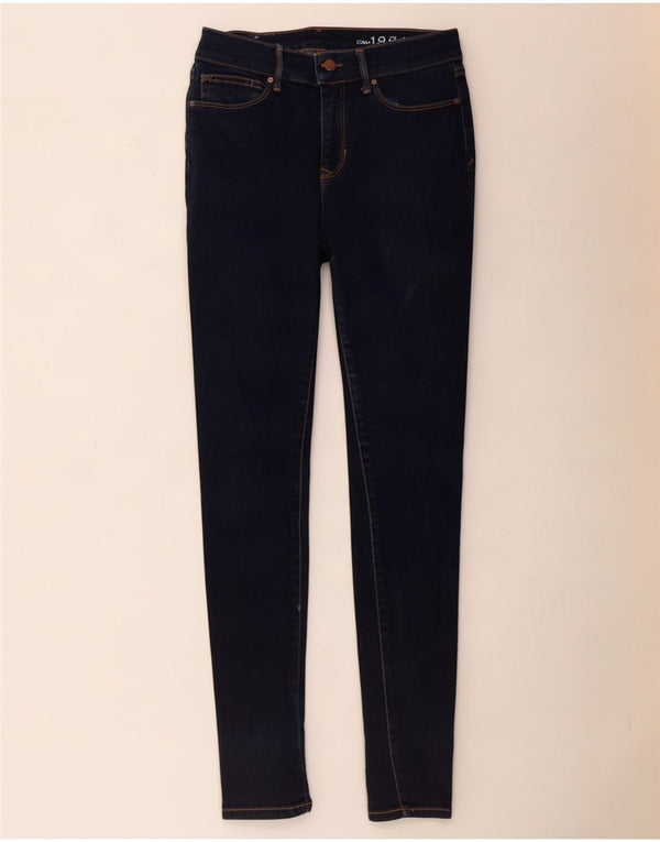 Jeans skinny feminino Gap W27 L29 algodão azul marinho