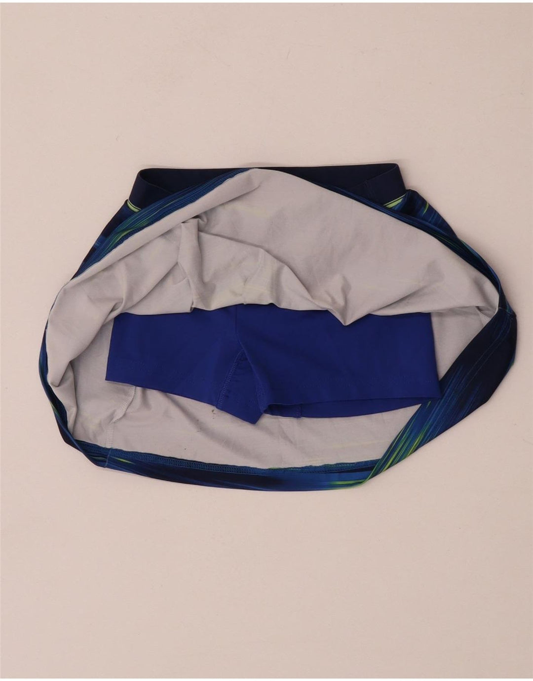 Adidas Meninas Climalite Skort 7-8 Anos Azul Marinho Listrado Poliéster