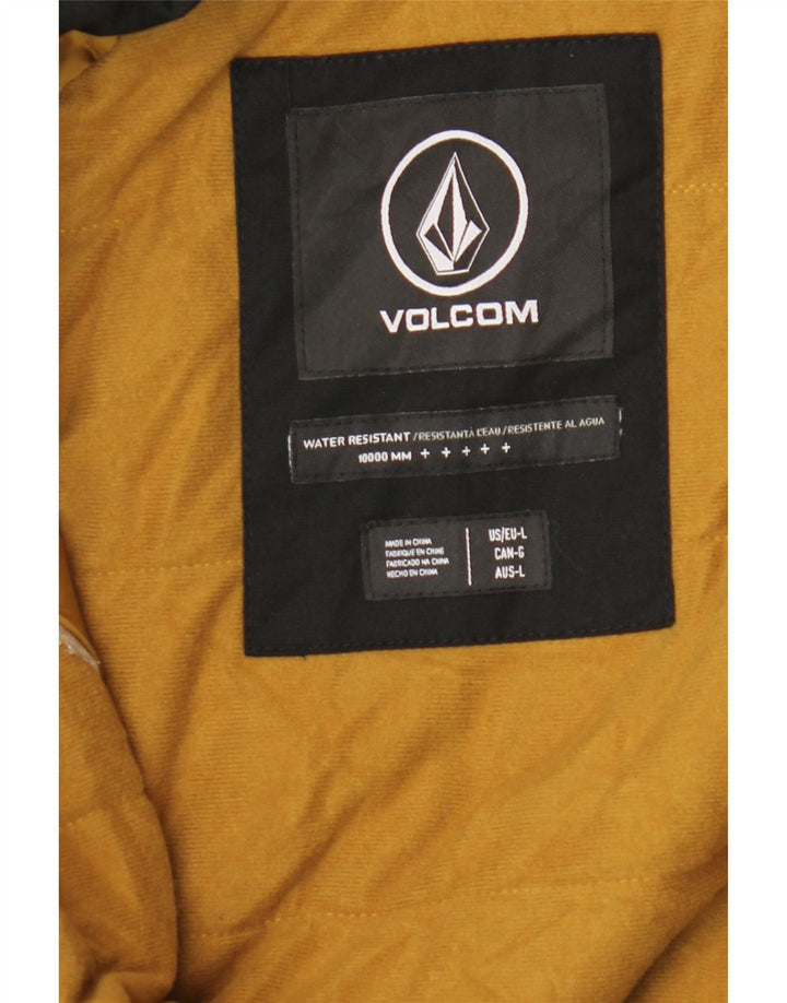 Jaqueta bomber masculina com capuz VOLCOM UK 40 grande preta