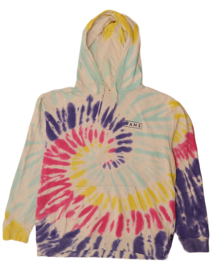 Vans Mens Hoodie Jumper XL Multicolorido Tie Dye