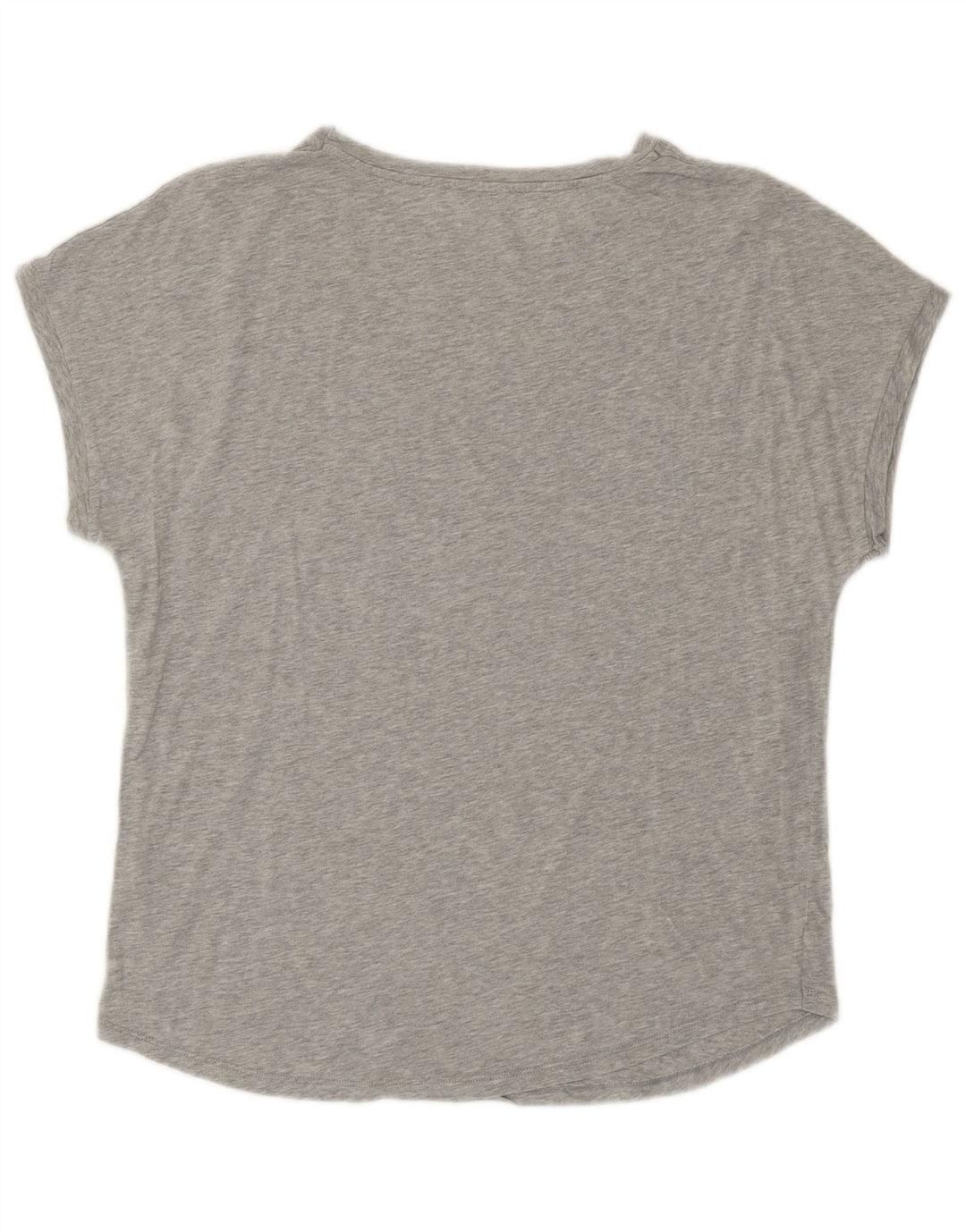 Camiseta feminina com estampa UNITED COLORS OF BENETTON UK 14 cinza médio