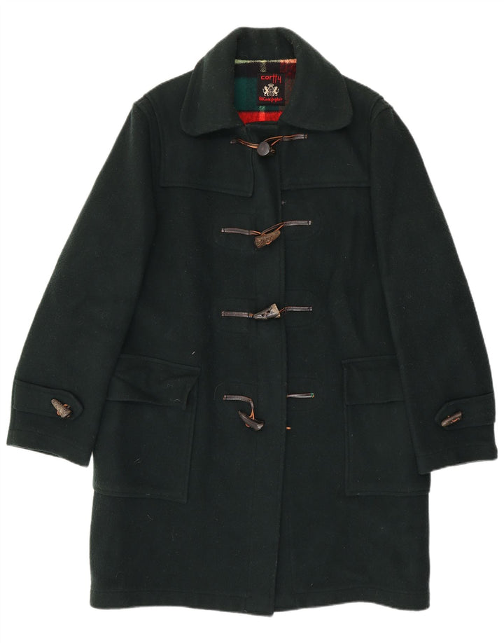 Casaco Duffle Feminino VINTAGE UK 18 XL Verde