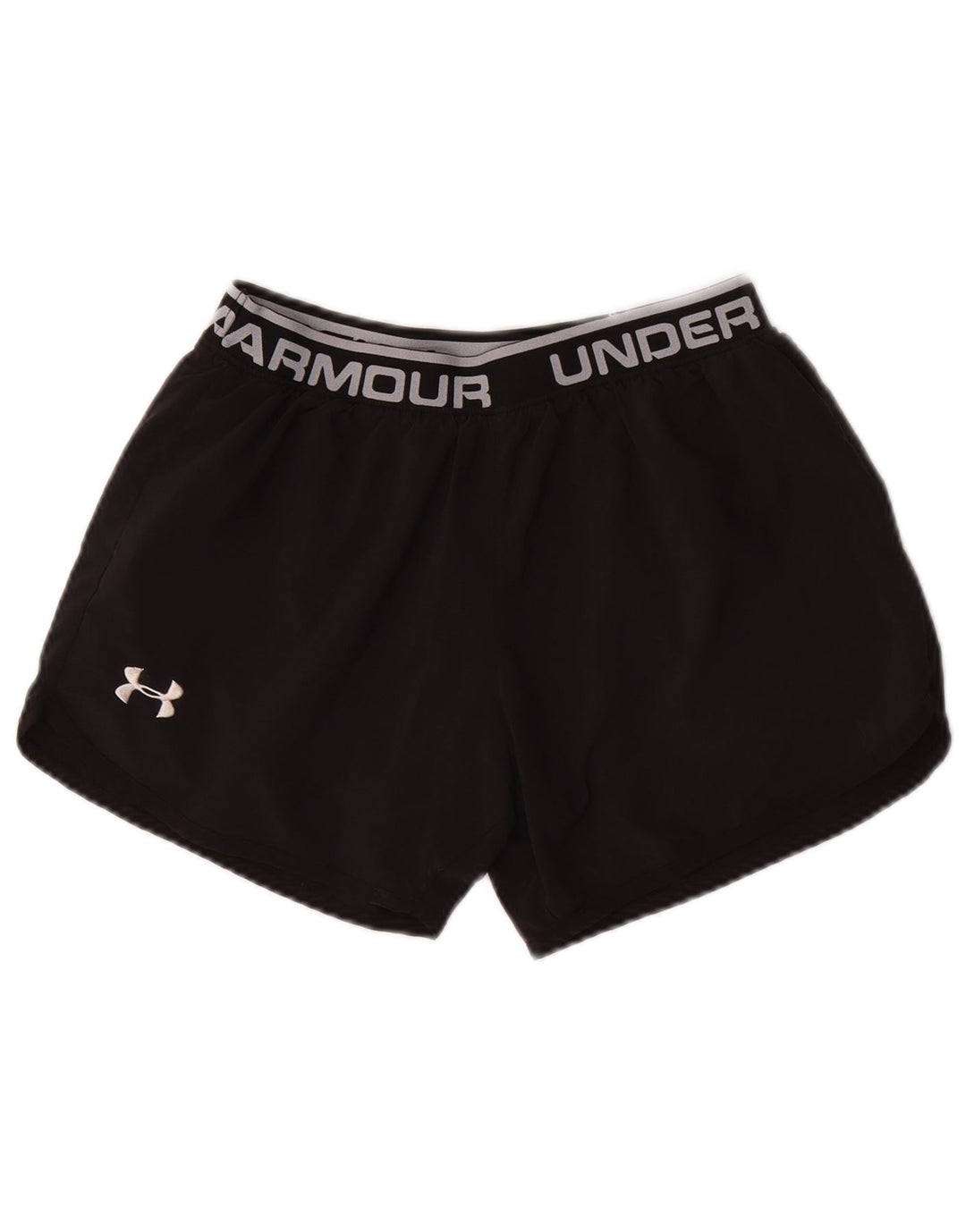 Shorts esportivos gráficos ajustados para meninas UNDER ARMOUR 13-14 anos XL preto