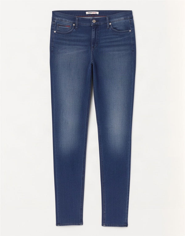 Tommy Hilfiger Womens Skinny Jeans W32 L32 Blue Cotton