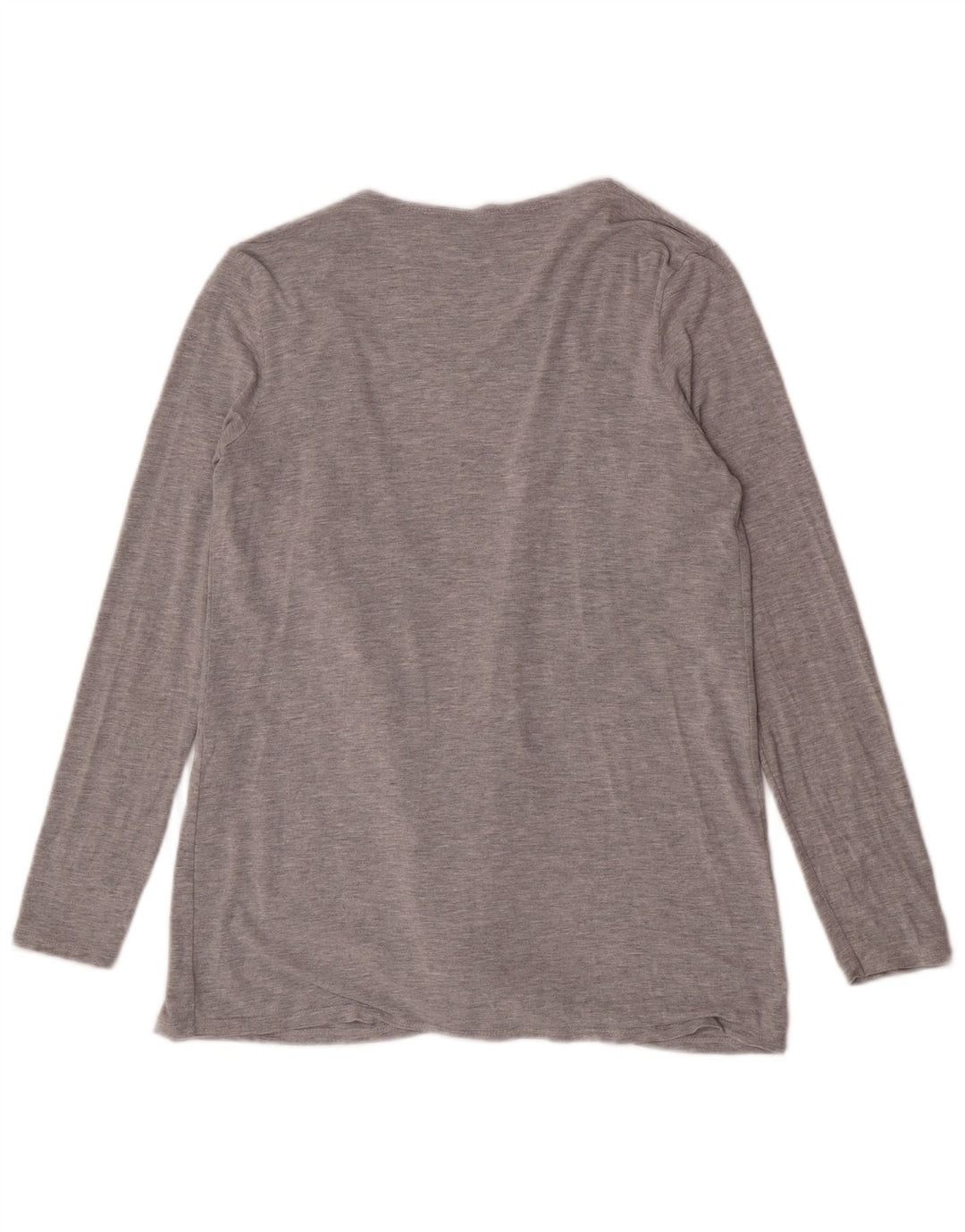 Lipsy Suéter Cardigan Aberto Feminino Reino Unido 12 Cinza Médio