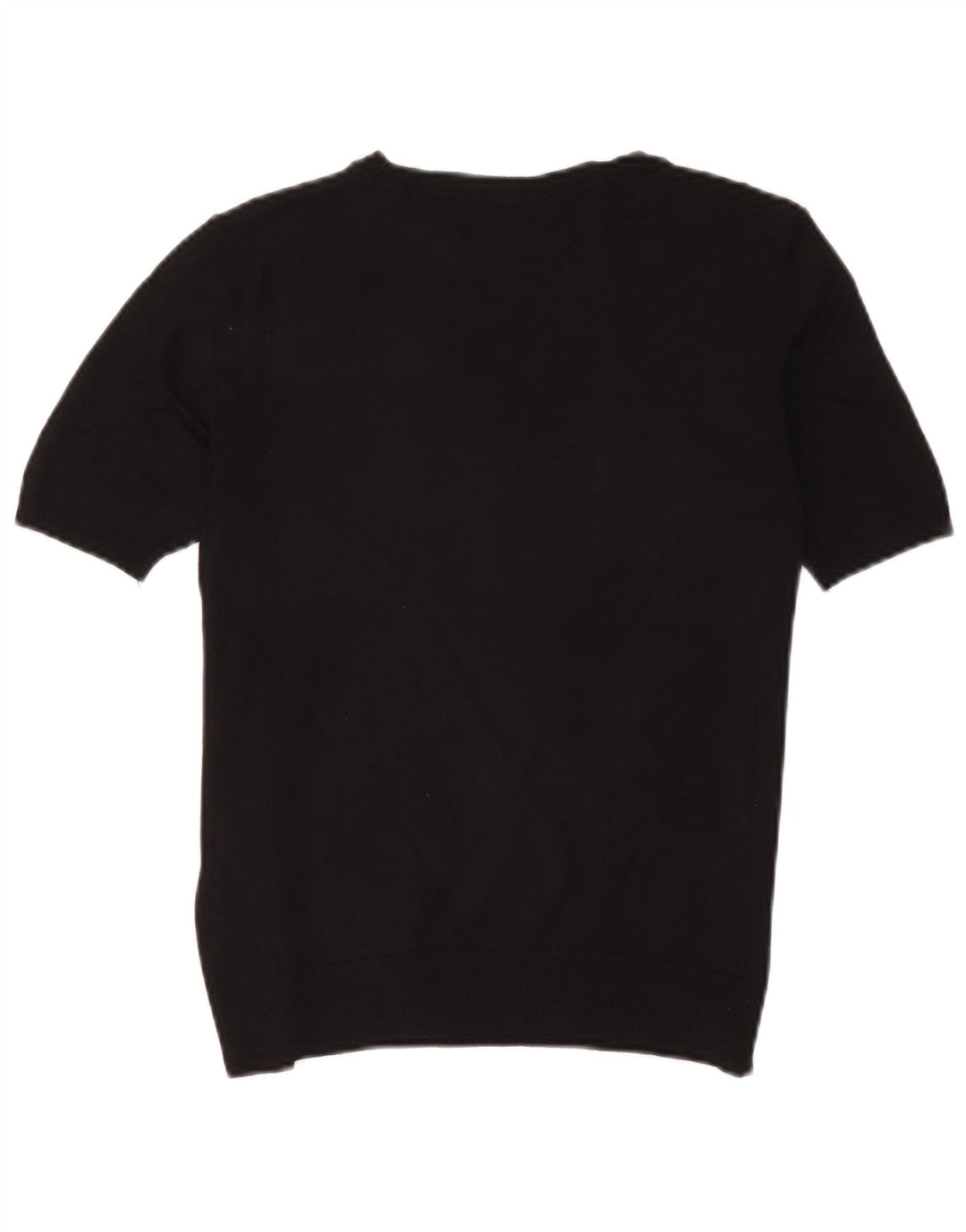 Blusa feminina Marks & Spencer UK 10 pequena viscose preta