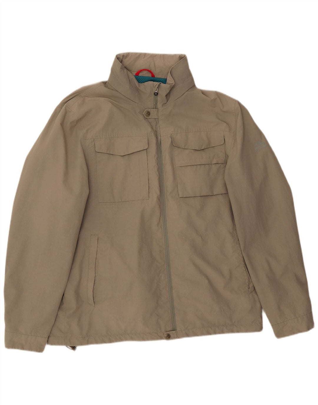 Jaqueta utilitária masculina KLEPPER com capuz UK 42 XL bege