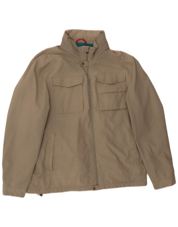 Jaqueta utilitária masculina KLEPPER com capuz UK 42 XL bege