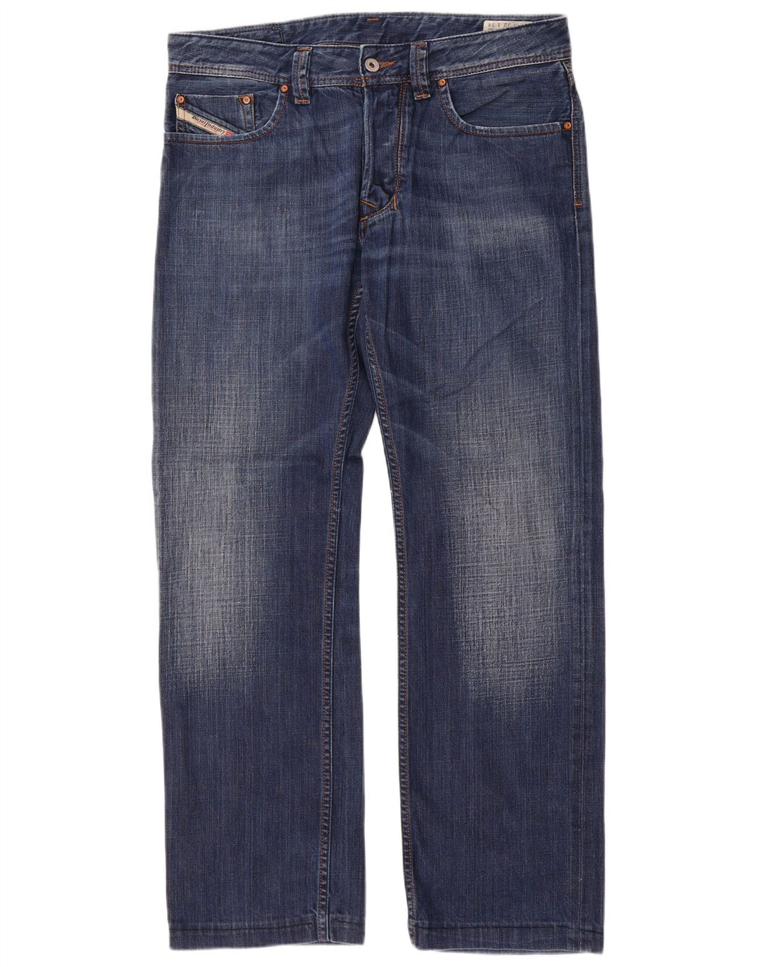 Jeans retos masculinos Diesel W32 L31 algodão azul