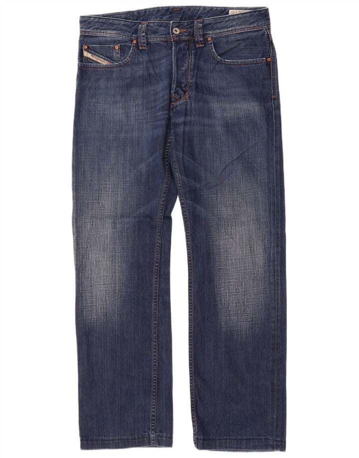 Jeans retos masculinos Diesel W32 L31 algodão azul