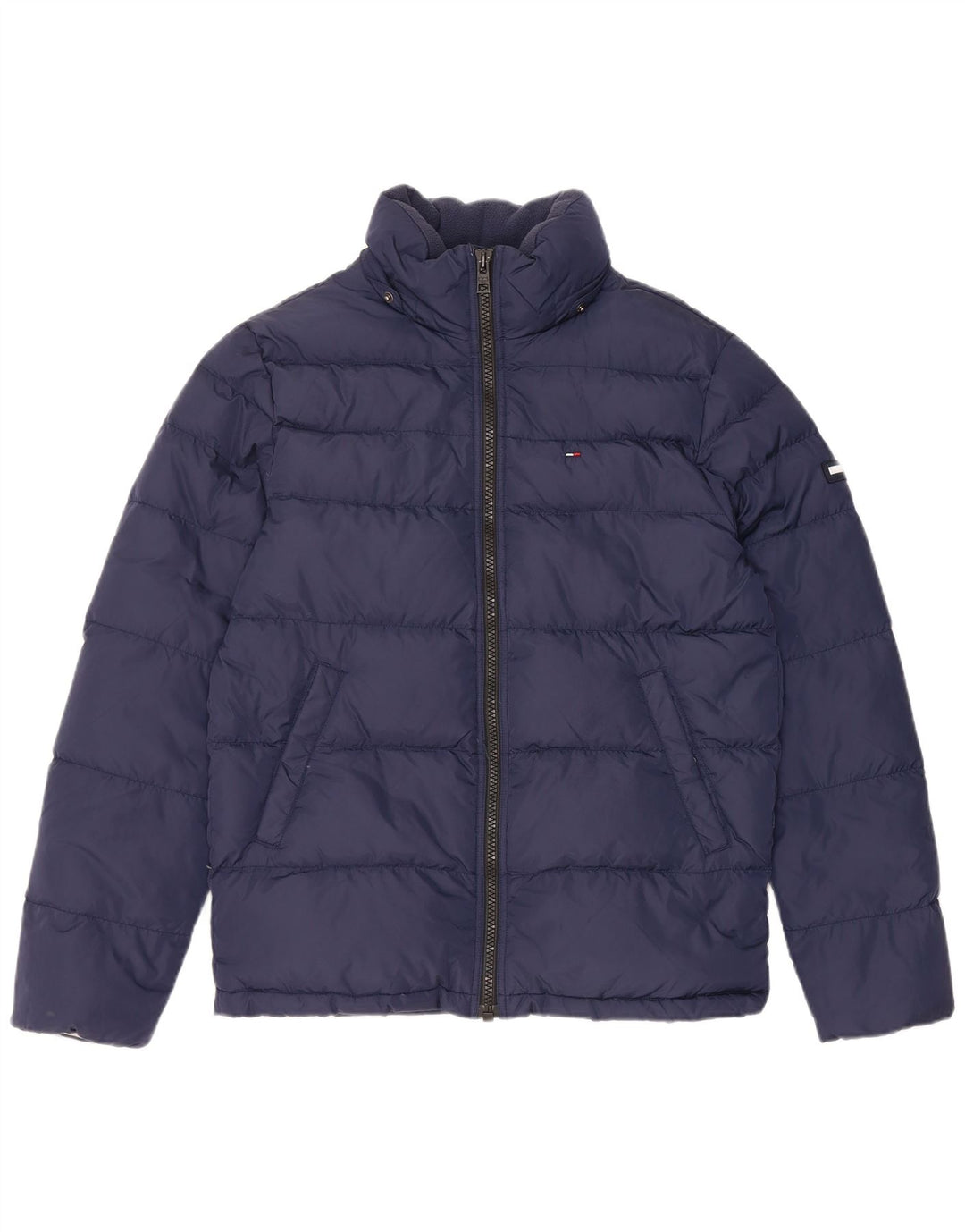 Jaqueta acolchoada masculina Tommy Hilfiger Reino Unido 38 médio azul marinho nylon
