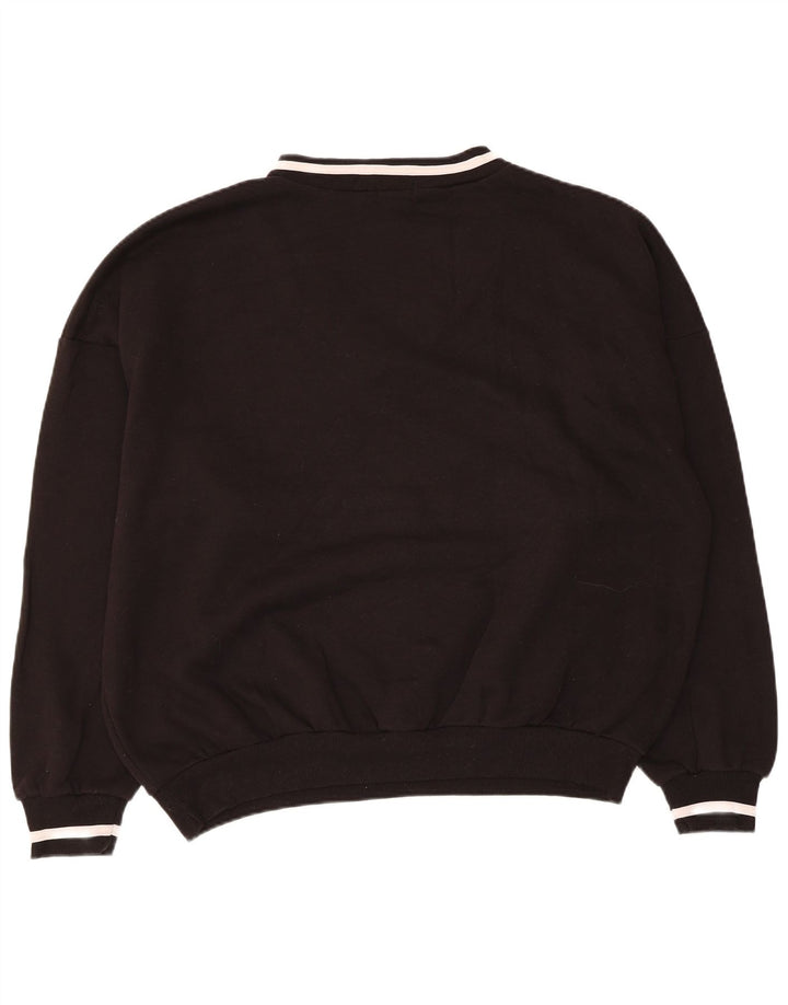 Suéter gráfico feminino Prettylittlething Reino Unido 10 pequeno preto