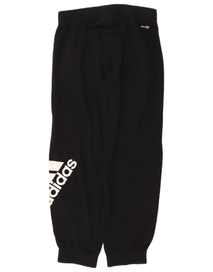 Adidas Mens Climalite Graphic Calças de treino Joggers Médio Preto
