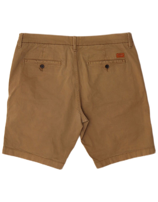 TIMBERLAND Mens Chino Shorts W36 Grande Algodão Bege