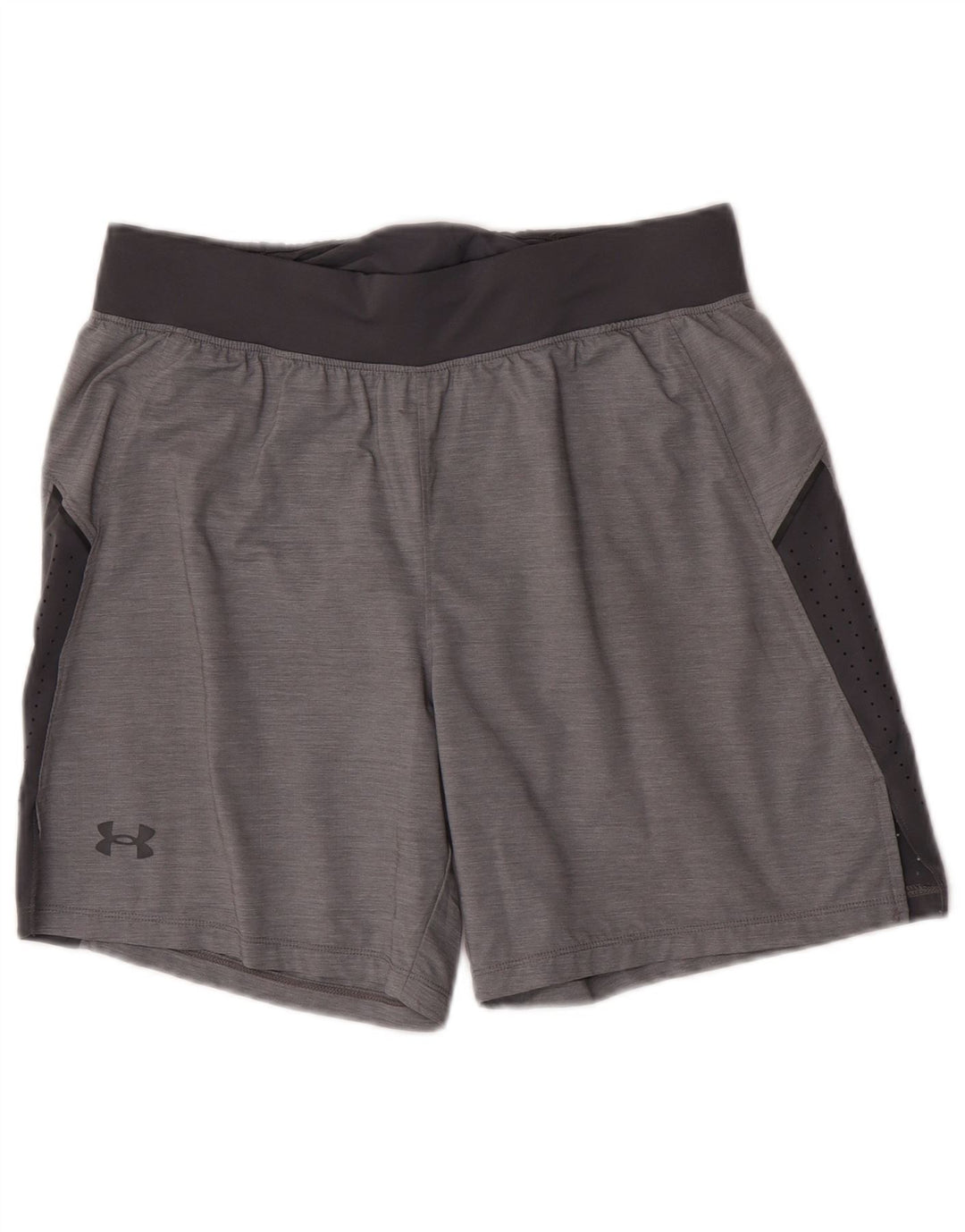 Under Armour Mens Sport Shorts Grande Cinza Colourblock Poliéster
