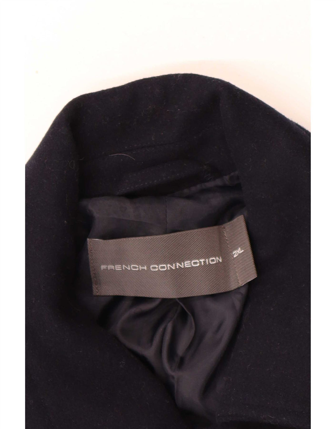 Casaco masculino ervilha French Connection UK 44 2XL azul marinho