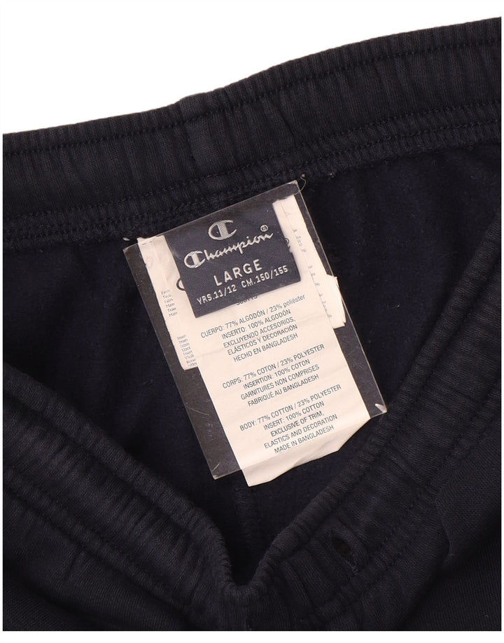 Calça de treino Champion Boys Joggers 11-12 anos grande azul marinho