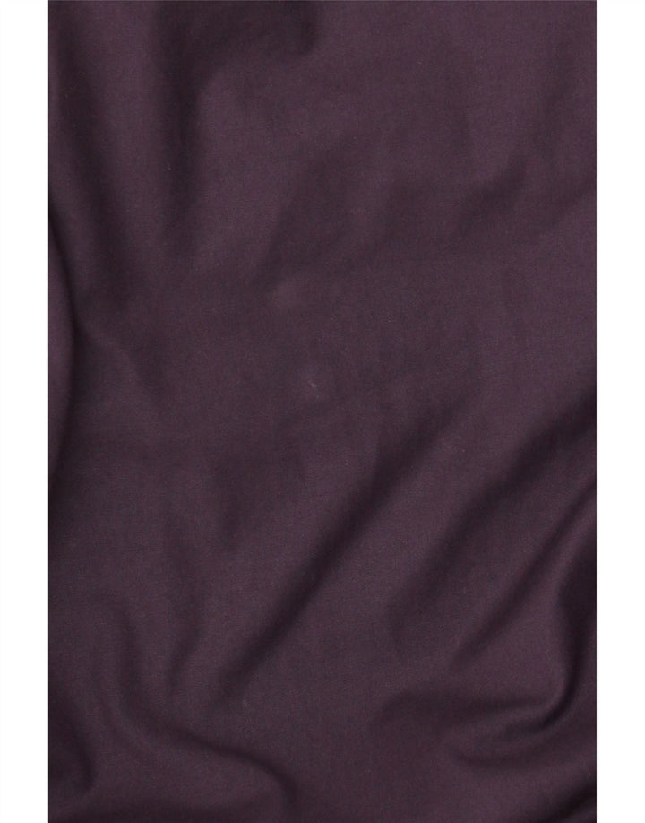 Vestido bainha feminino Benetton UK 12 poliéster colorblock roxo médio