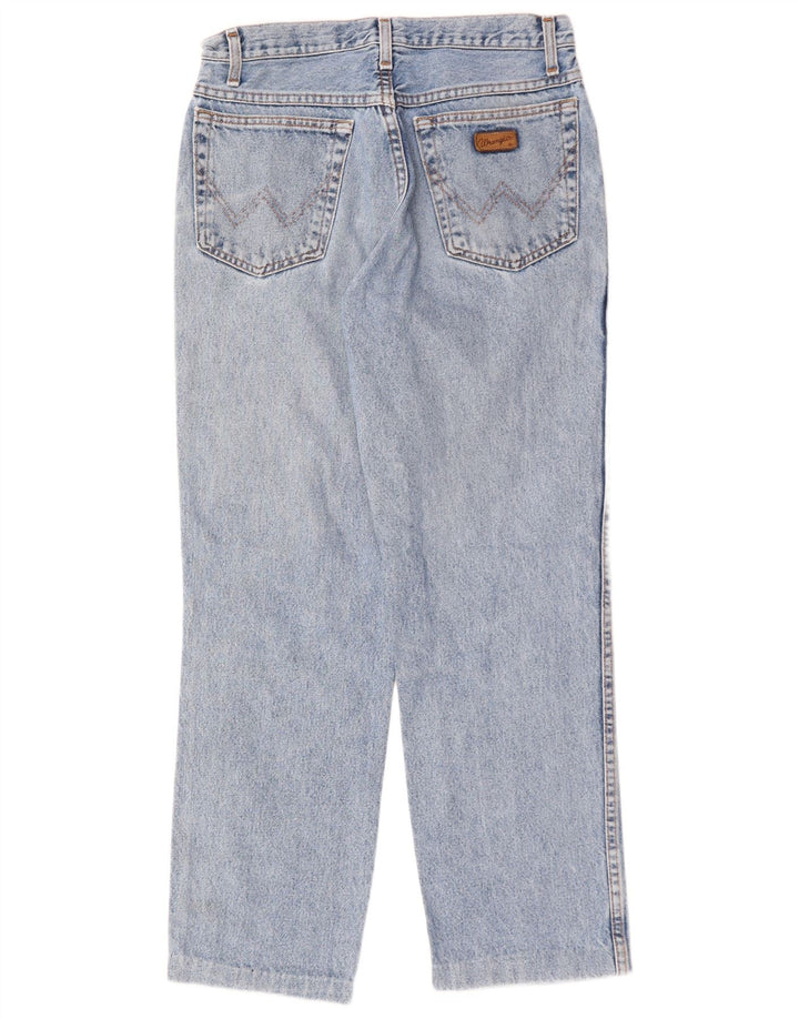 Calça jeans reta masculina WRANGLER Oregon W31 L32 algodão azul