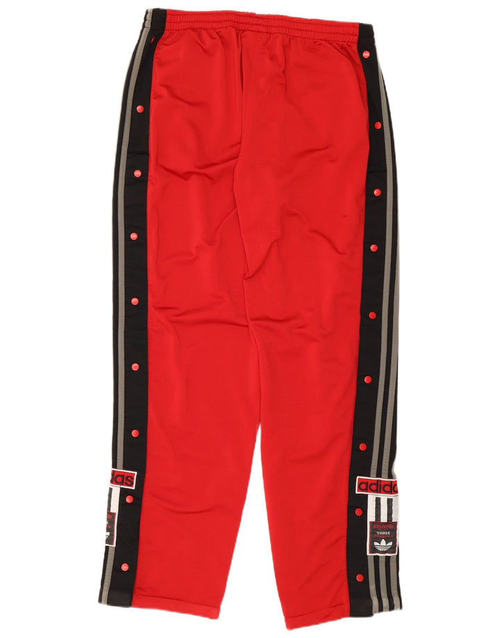 Calça Adidas Masculina Graphic Treino Médio Vermelho Colorblock Poliéster