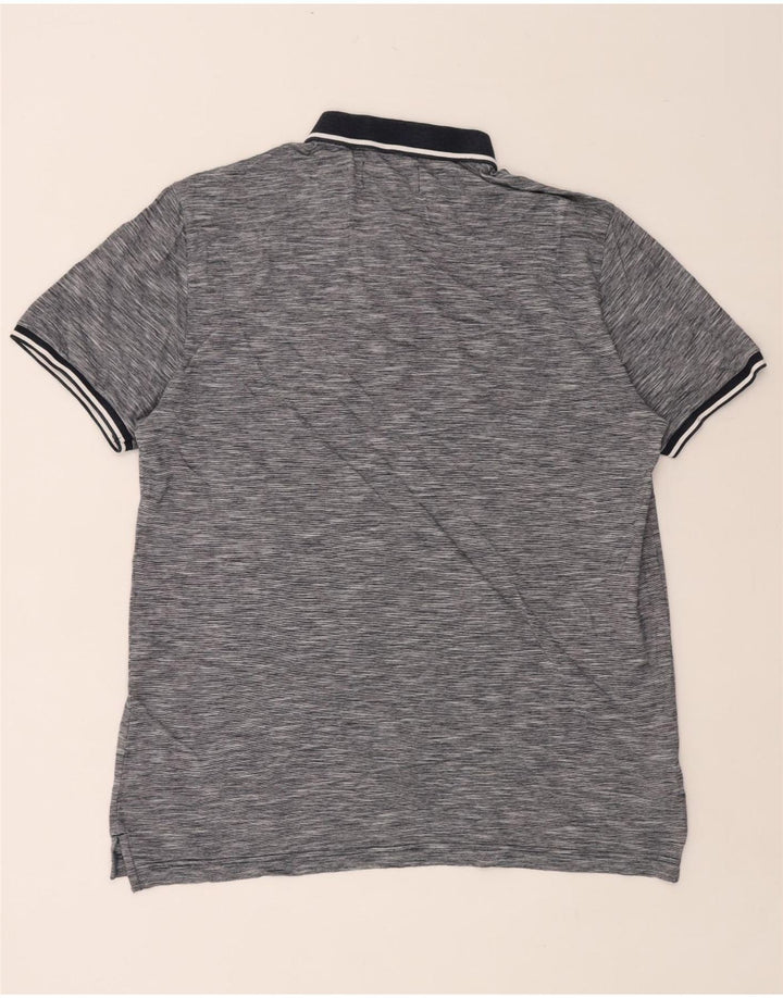 Camiseta Polo Masculina PENGUIN XL Algodão Cinza Mesclado