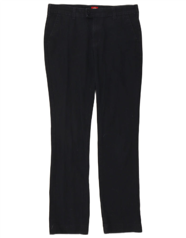 Calça feminina Dickies Slim Suit W30 L29 algodão azul marinho