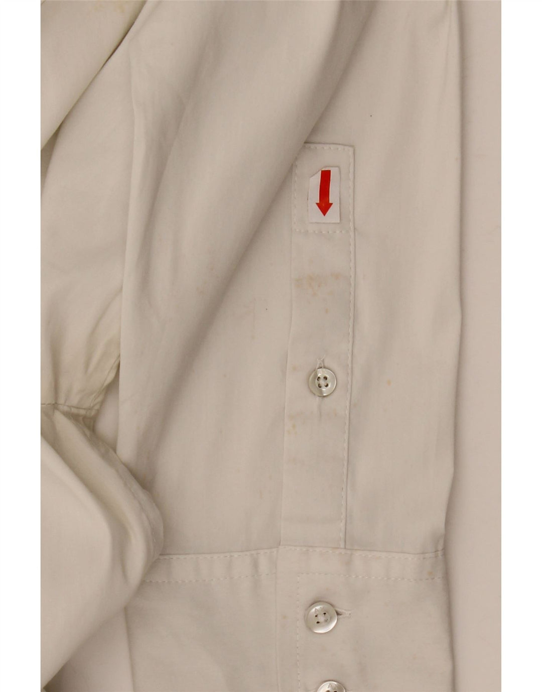 Camisa feminina ARMANI EXCHANGE UK 12 médio branco