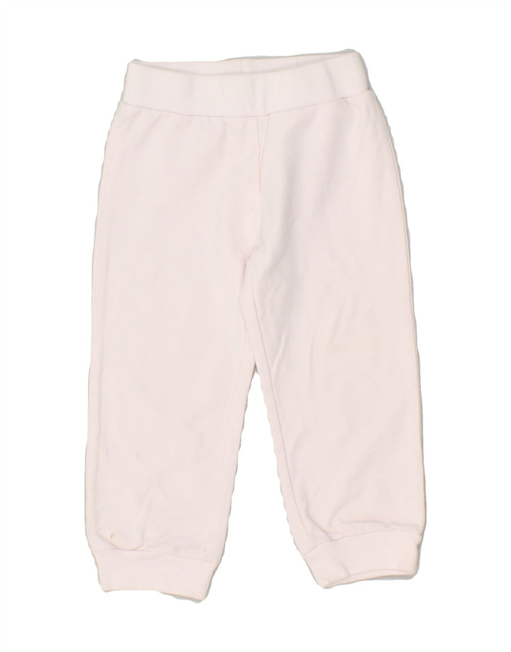 LIU JO JUNIOR Baby Girls Joggers Tracksuit Trousers 9-12 Months Pink | Vintage Liu Jo junior | Thrift | Second-Hand Liu Jo junior | Used Clothing | Messina Hembry 